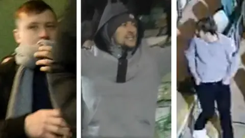 Devon and Cornwall Police Three men