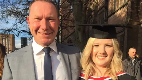 Leia Jones Leia and her dad, Phil