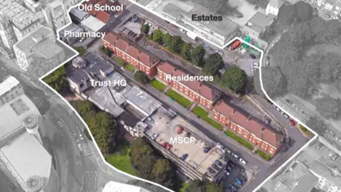 Archus Map of Marlborough Hill in Bristol