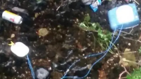 Carrick Rangers /Facebook Defib found