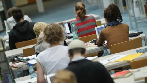 Thinkstock Students in library