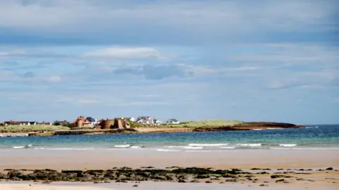 Susannah Little/Getty Images View across Beadnell Bay, Northumberland