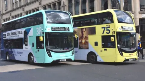 First Bus FirstGroup buses