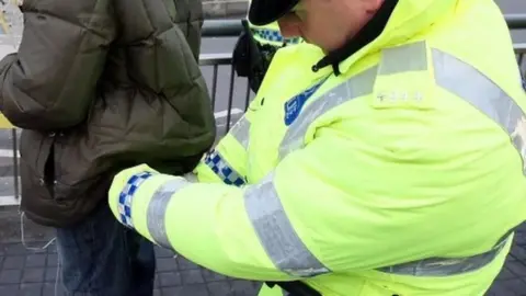 Getty Images Police stop and search