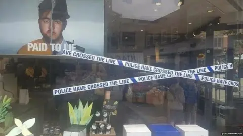 @UKCopHumour Photo of Lush window display