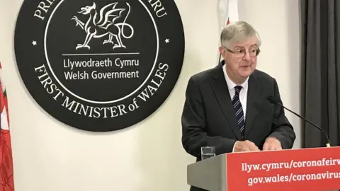 Welsh Government Mark Drakeford