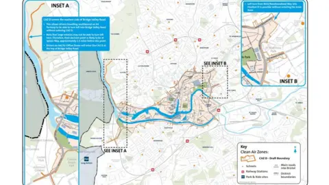 Bristol City Council Bristol, CAZ Zone