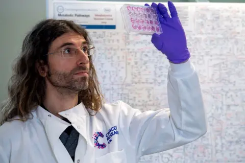 University of Glasgow /PA Wire Dr Saverio Tardito