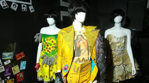 The Hole and UTA Artist Space Karen O's stage costumes