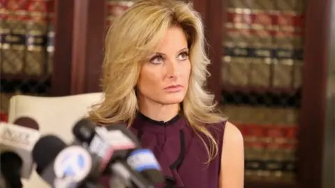 Getty Images Summer Zervos, former Apprentice participant, who accuses Donald Trump of inappropriate sexual conduct, 14 October 2016