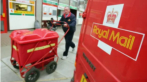 Getty Images Royal Mail worker