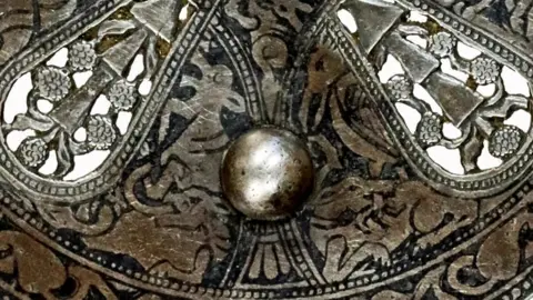 Norfolk County Council Silver brooch