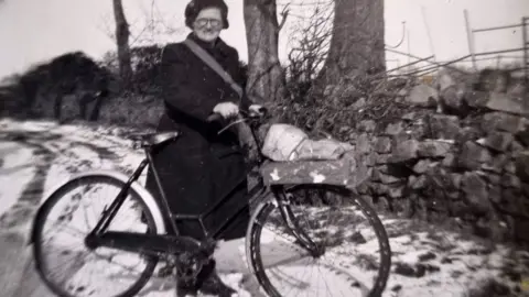 Alan Cleaver Annie Burrough postwoman in Holmrook,