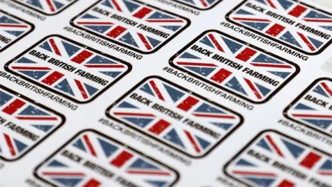 Reuters Back British Farmers stickers