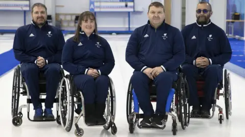 PAralympics GB Curling team