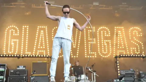 Getty Images Glasvegas singer James Allan