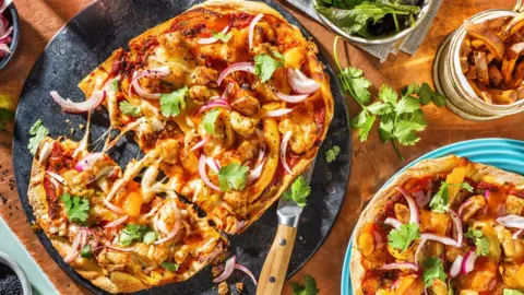 HelloFresh A pizza made with HelloFresh ingredients