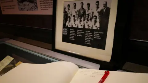 National Football Museum Book of condolence to remember the victims of the Munich Air disaster