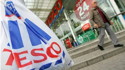 Getty Images Tesco shoppers