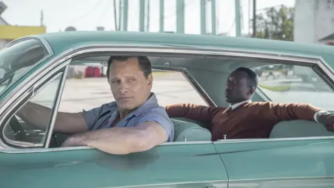 Entertainment One Viggo Mortensen and Mahershala Ali in Green Book