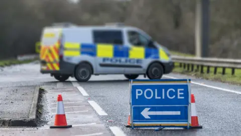 Getty Images police van