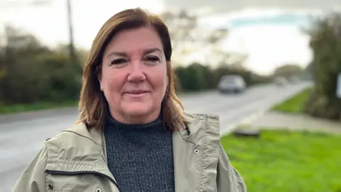 Shaun Whitmore/BBC Andrea Brown