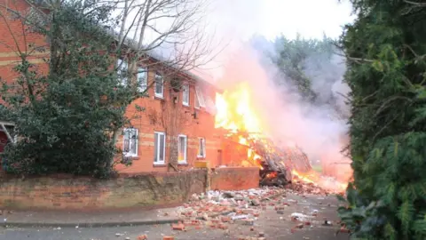 Alexander Hammonds Explosion aftermath