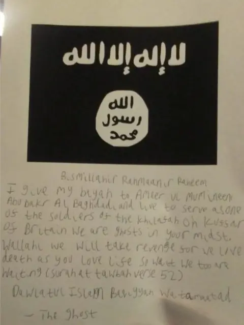 CPS Ludlow's oath of allegiance