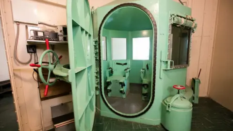 Getty Images San Quentin gas chamber