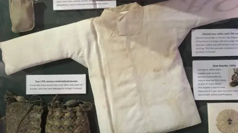 Cromwell Museum Baby gown