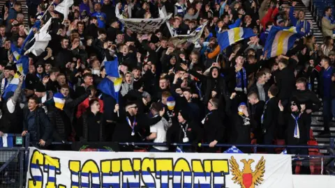 Getty Images st johnstone fans