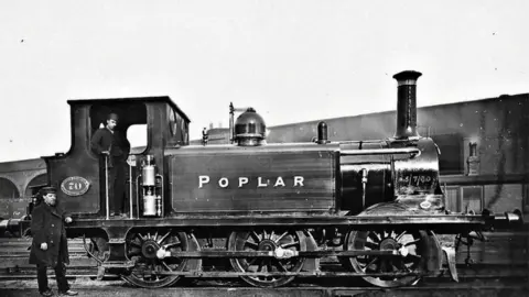 Kent and Sussex Railway Poplar steam engine