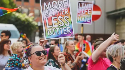 GeMMA PARKER People at Manchester Pride parade 2022