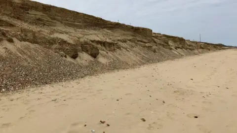 Bacton beach