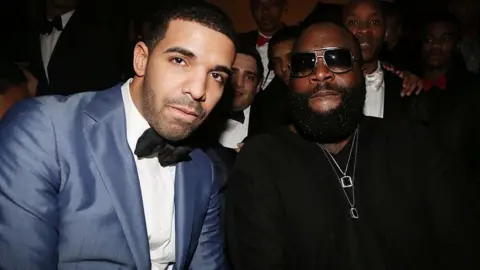 Getty Images Drake and Rick Ross