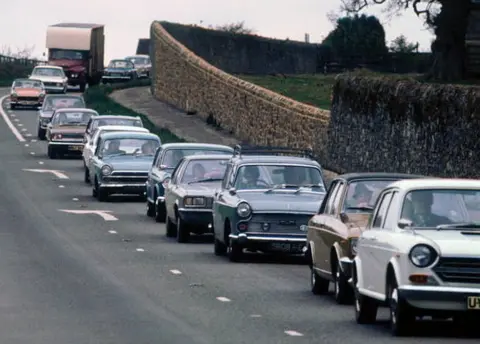 Getty Images 1970s traffic