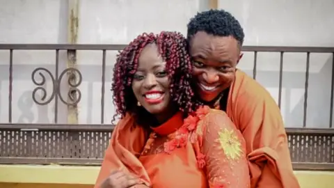 Sunday David Grace Bolu Grace Bolu with her husband Sunday David