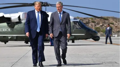 Getty Images Trump and O'Brien