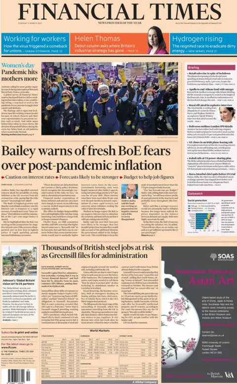 Financial Times The Financial Times 9 March