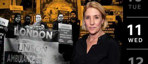 BBC Strike Daily graphic