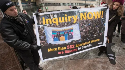 Toronto Star People at a rally in Toronto in 2014 demanding a national inquiry