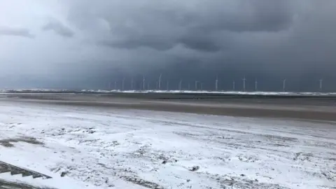 The coast in Redcar