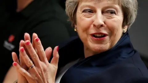 AFP/Getty Images Theresa May