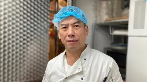 William Lau, one of the owners of Manchester Chinese Restaurant