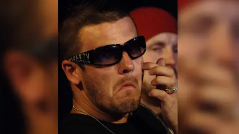 PA The presenter first found fame on MTV's Dirty Sanchez stunt show