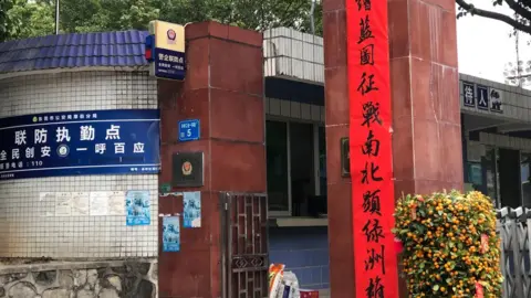 Nathan VanderKlippe/The Globe and Mail The entrance to the Dongguan Luzhou Shoes factory in Guangdong