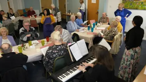 BBC A weekly pensioners lunch at Heart of Tamworth Community Centre