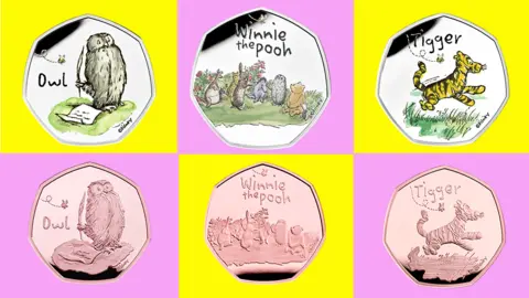 The Royal Mint The Winnie the Pooh coins