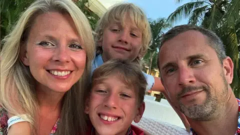 Family handout Peter McCleave and his family