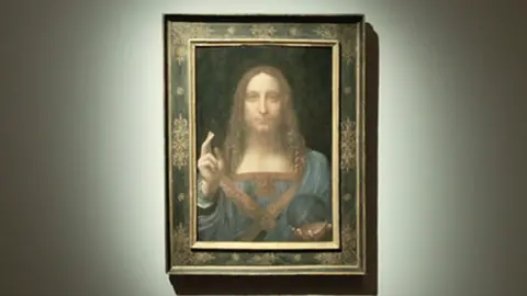 Christie's The $450 million sale of Salvator Mundi in 2017 broke the record for any work of art sold at auction